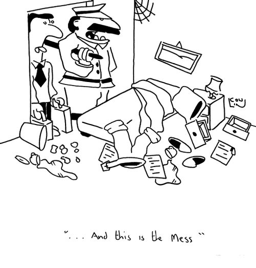 '...and this is the Mess.'
