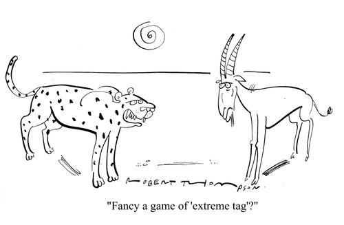 'Fancy a game of 'extreme tag'?'