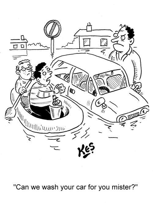 'Can we wash your car for you mister?'