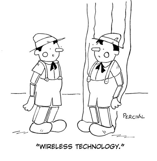 'Wireless technology.'