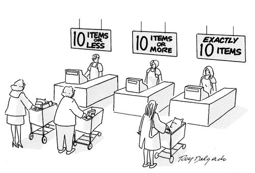 Over organized superstore.