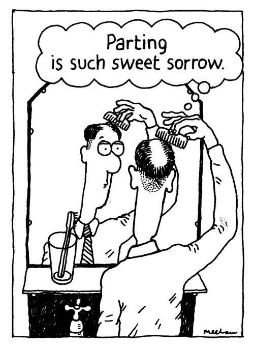 'Parting is such sweet sorrow.'