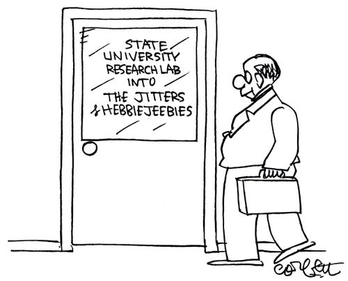 State University Research Lab into the Jitters and HebbieJeebies.