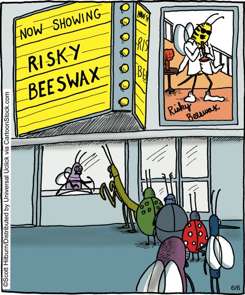 Now showing Risky Beeswax