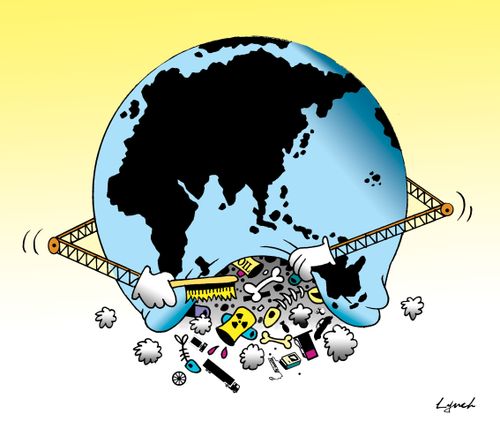 Earth day - spring clean.