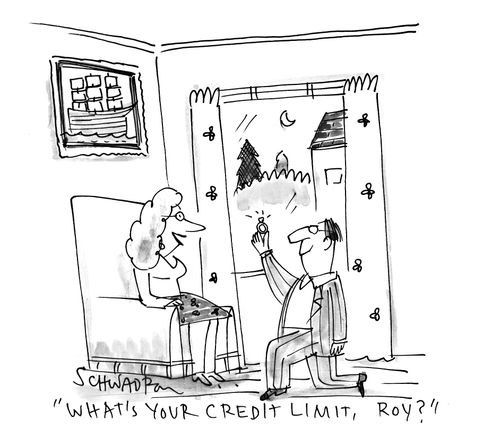 'What's your credit limit, Roy?'