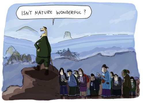 'Isn't nature wonderful?'