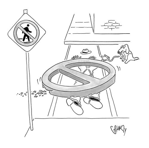 'No Walking'