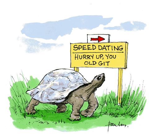 Speed Dating: Hurry up, you old git!