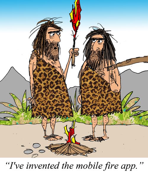 'I invented the mobile fire app.'