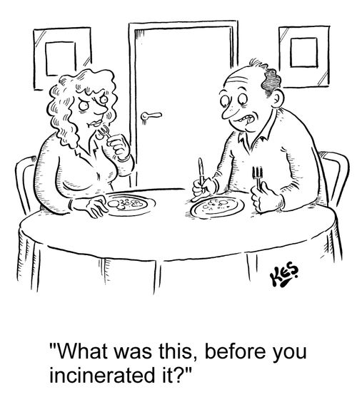 'What was this, before you incinerated it?'