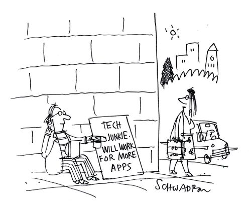 Tech Junkie. Will work for apps.
