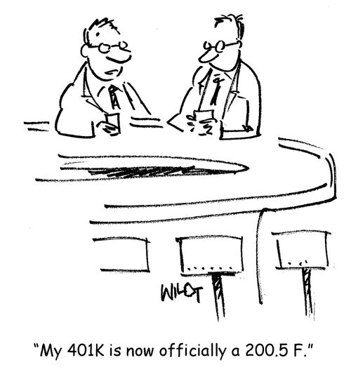 My 401k is now officially a 200.5F.
