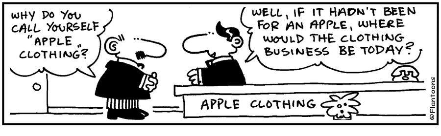 WHy do you call yourself Apple Clothing?