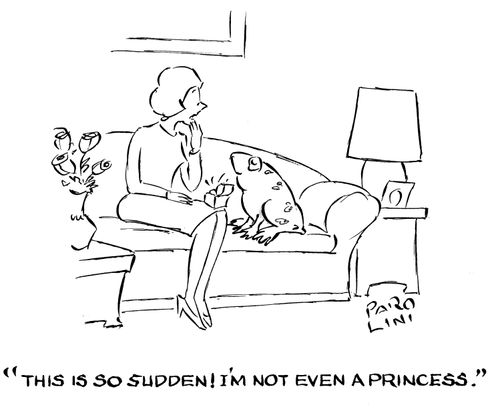 'This is so sudden! I'm not even a princess.'