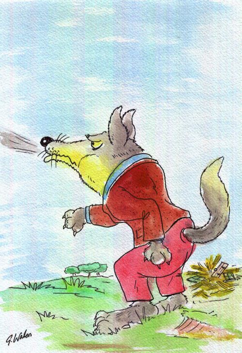 The big bad wolf!