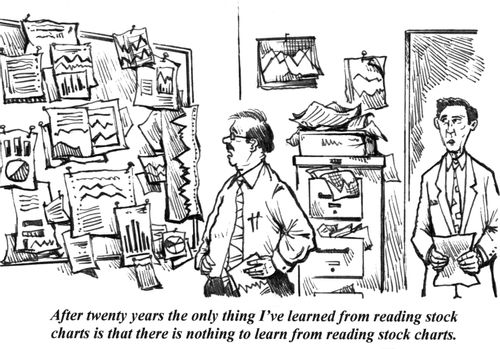 'After twenty years the only thing I've learned from reading stock chars is that there is nothing to learn from reading stock charts.'