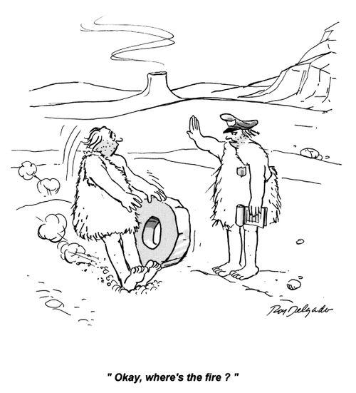 'Okay, where's the fire?'
