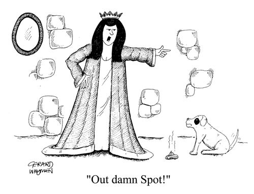 "Out damn Spot