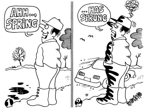 "Ahh Spring...has sprung!"