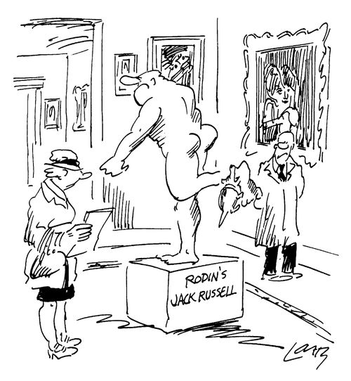 Rodin's Jack Russell