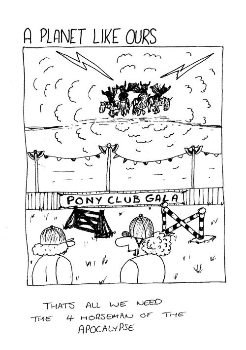 Pony club gala - "Thats all we need - the four horsemen of the apocalypse."