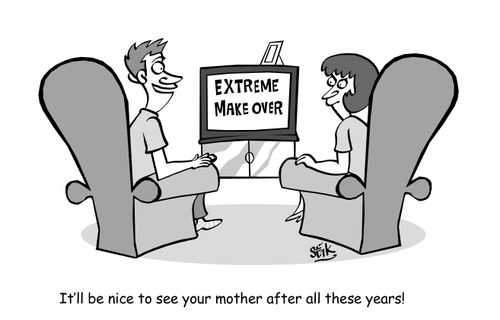 It'll be nice to see your mother after all these years!