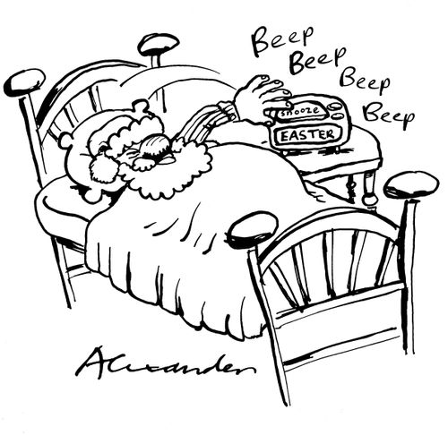 santa snooze.