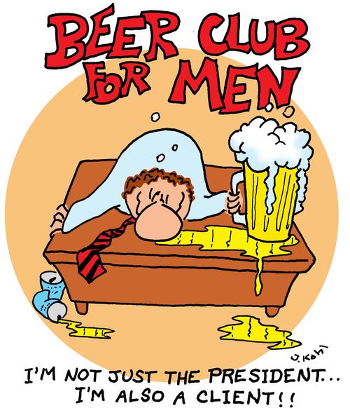 Beer Club for Men.