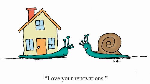 'Love your renovations.'