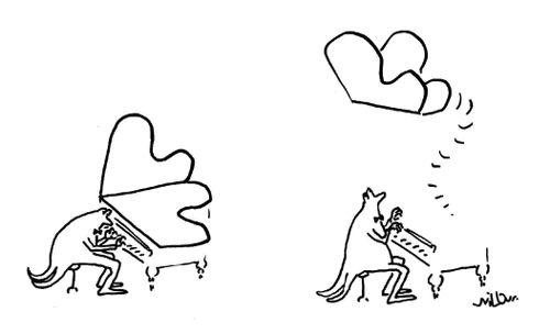 Piano Flies Away.