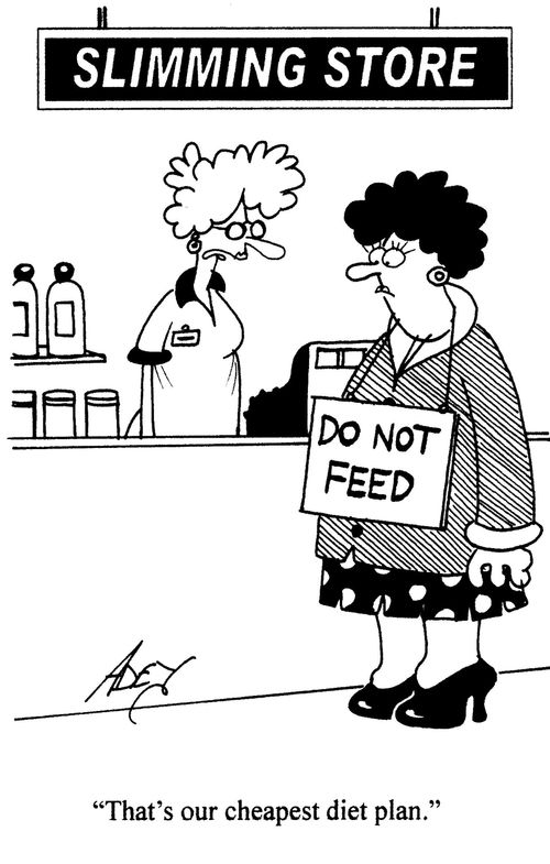 'That's our cheapest diet plan.'
