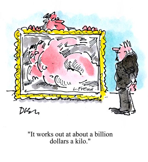 'It works out at about a billion dollars a kilo.'