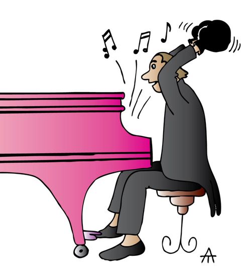 Pianist-boxer