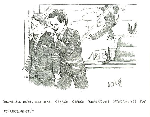 'Above all else, Mathers, Crabco offers tremendous opportunities for advancement.'