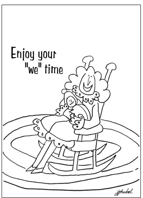 Enjoy your 'we' time.