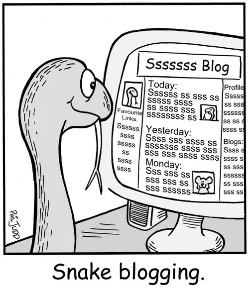 Snake Blogging,