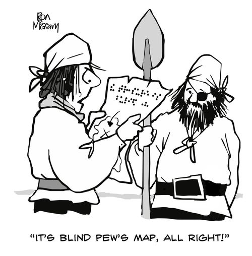 'It's Blind Pew's map, all right!'