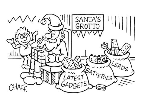 Santa's Grotto.