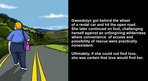 Ultimately love would find her...