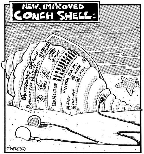 New, Improved Conch Shell.