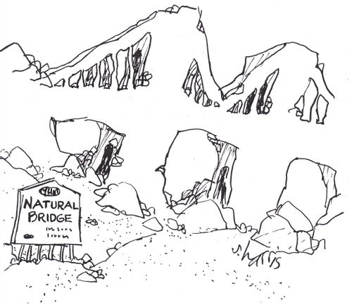 'Natural bridge'