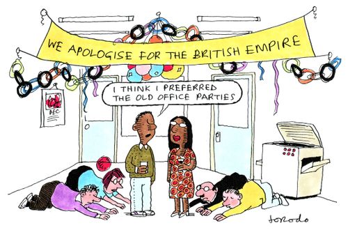 'I think I preferred the old office parties.'