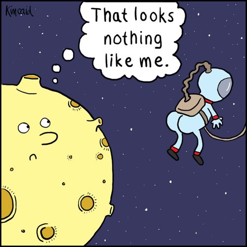 'That looks nothing like me.'