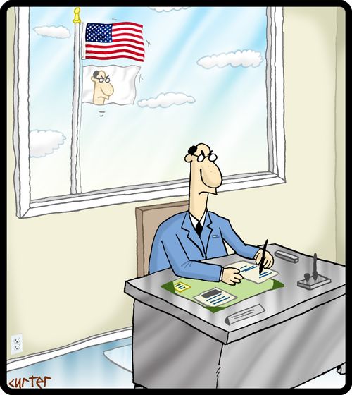 Flag boss.