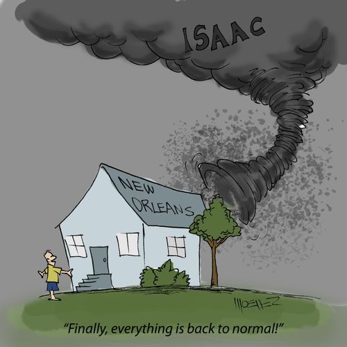 'Finally, everything is back to normal!'