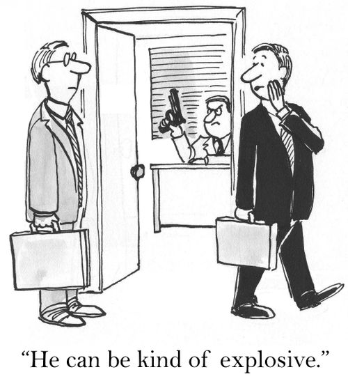 'He can be kind of explosive.'