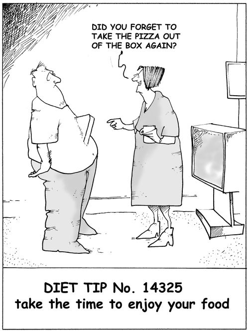 Diet Tip No. 14325: Take Time to enjoy your food