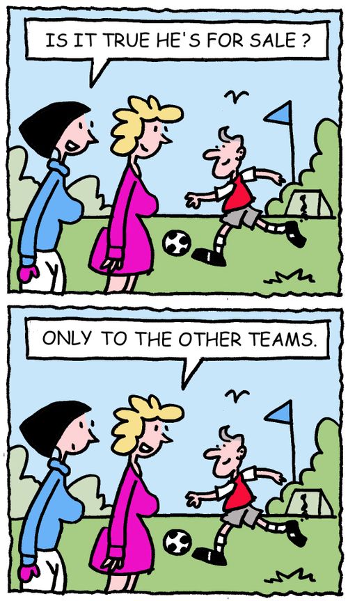 Is it true he's for sale? Only to the other teams.