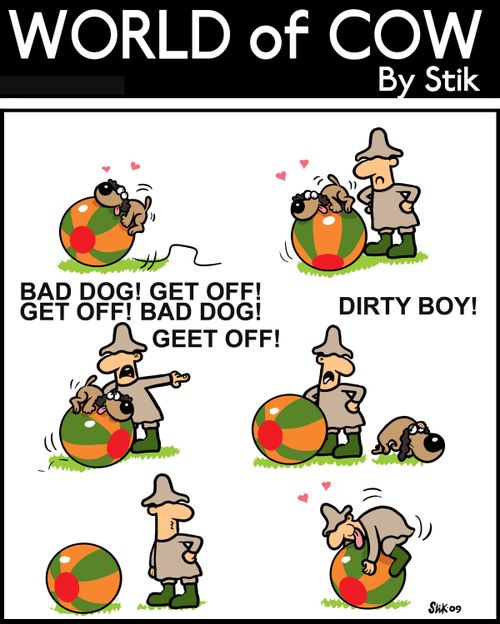 Farmer and the Loove Dog!